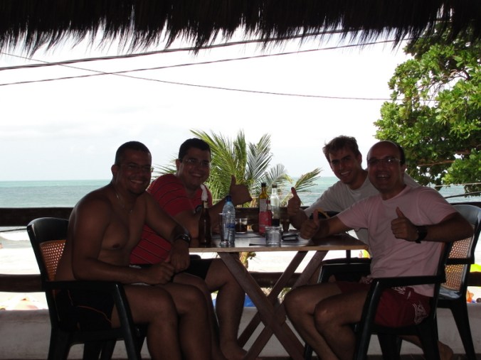 Almoço na Praia de Ponta Negra