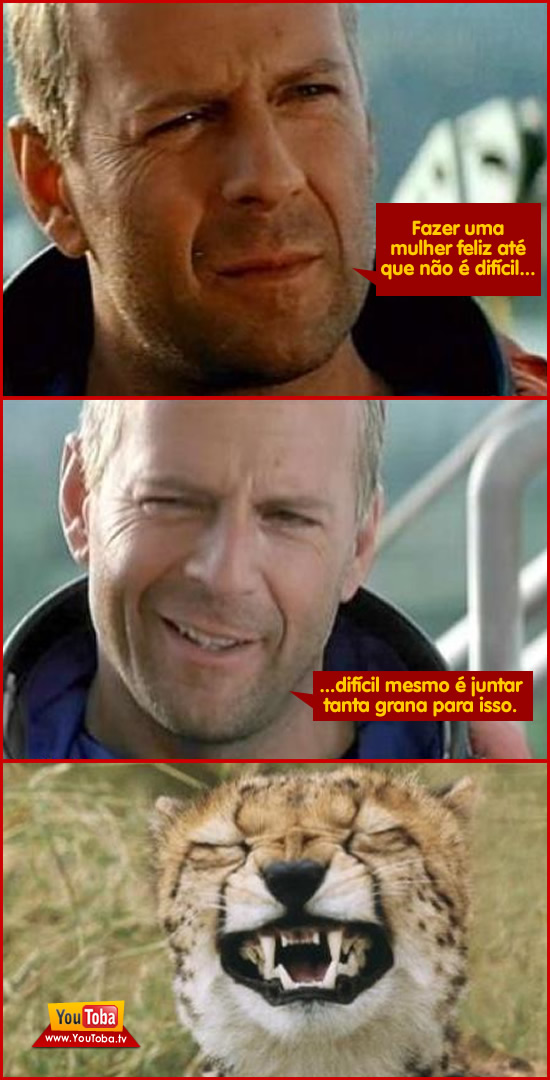 Contando a piada para uma animal!