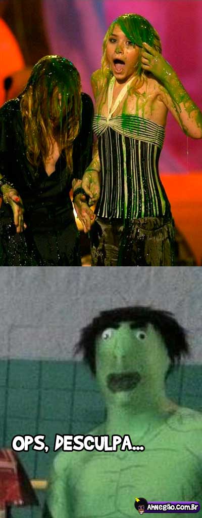 Hulk! Seu safadinho!